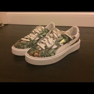 Puma Basket Platform Pineapple Creepers